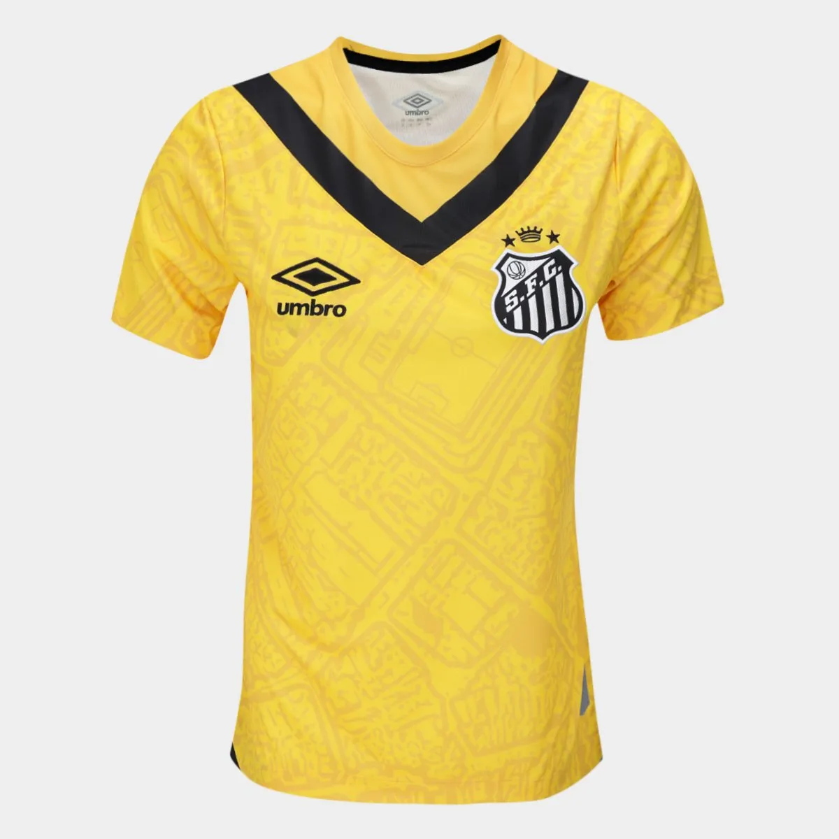 Camisa Santos III 2024 s/n° Torcedor Umbro Feminina