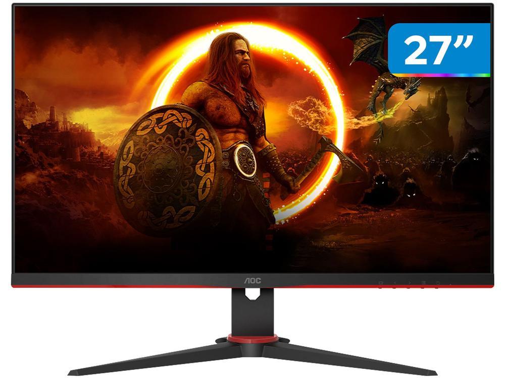 [MagaluBR/Moedas R$652]] Monitor Gamer AOC27G2E1 27" Full HD IPS 100Hz 1ms HDMI DisplayPort