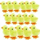 [R$ 2,46 cada] Kit 100 Pintinho Amarelinho Pelúcia Corda Infantil