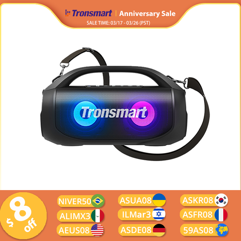 [Do Brasil/R$308 Moedas App] Caixa de Som Tronsmart Bang SE 40W