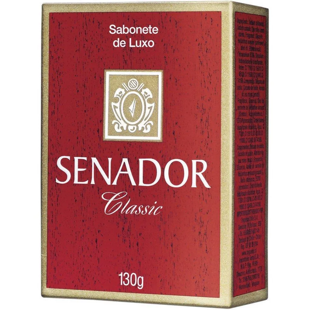 [R$ 4,76 cada] Sabonete Classic 130g - 12 Unidades - Senador