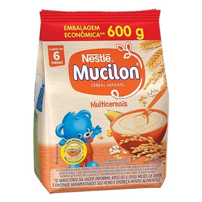 [REC] Mucilon Cereal Infantil Multicereais 600G