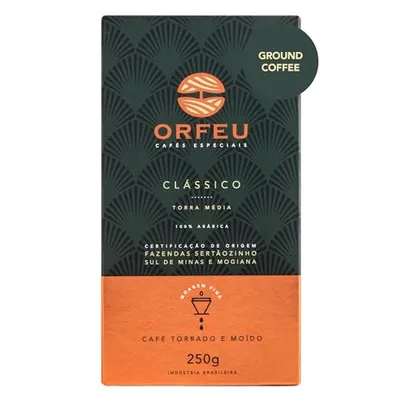 (REC/+por- R$19,70) Orfeu Clássico - Café Moído, 250g