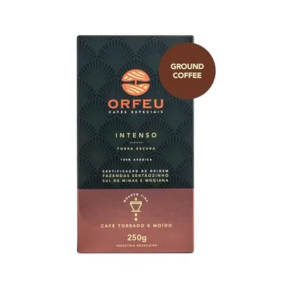 [REC/Mais por Menos - R$ 19,20] ORFEU Café Moído Intenso Orfeu 250G