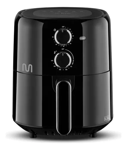 Fritadeira Elétrica Air Fryer Multi 3.5lts 1500w Cor Preta 127V