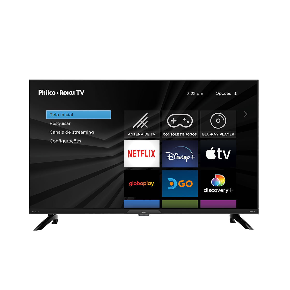 Smart TV 32” Philco LED Dolby Áudio PTV32G7ER2CPBLH - Saldão