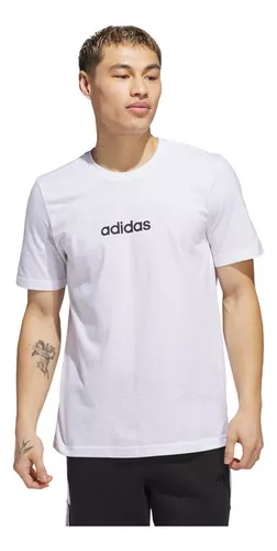 Camiseta Essentials Linear Single Jersey adidas