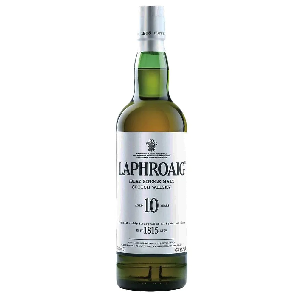 Laphroaig Islay Single Malt Whisky 10 Anos Escoces 750ml