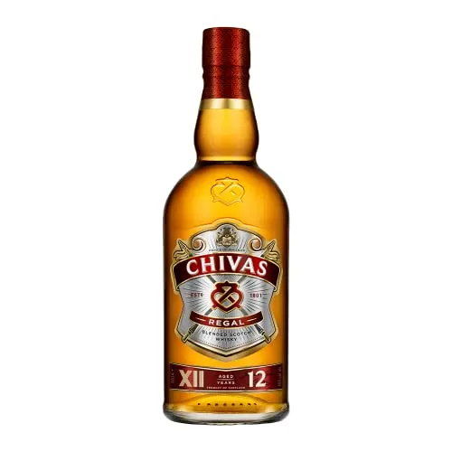 [2 unidades 89R$ cada] Whisky Chivas Regal 12 anos Blended Escocês - 750 ml