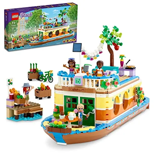 LEGO® Friends Casa-Barco do Canal 41702 Kit Incrível (737 Peças)