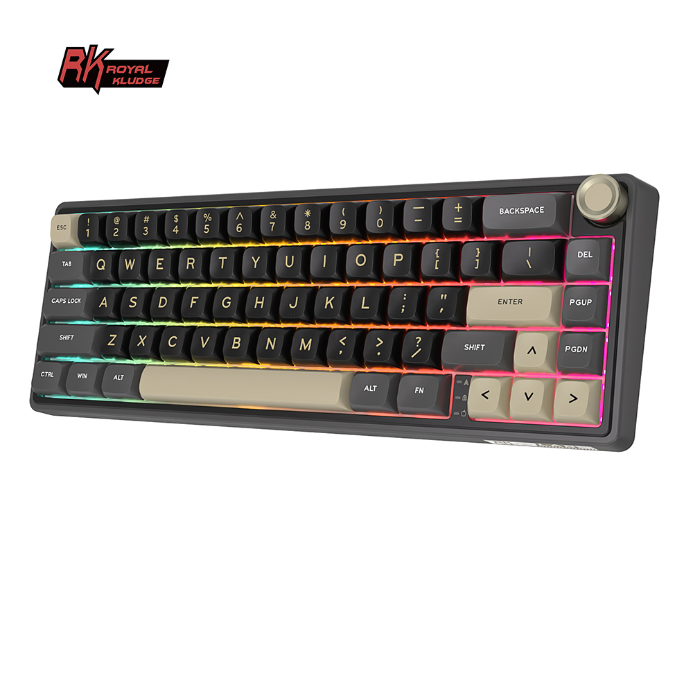 [MOEDAS/TX INCLUSA R$263] Teclado Mecânico Royal Kludge RK R65