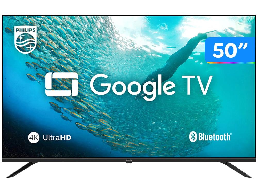 [Magalu] Smart TV 50" 4K UHD D-LED Philips Série 7019 50PUG7019/78 VA Wi-Fi Bluetooth Google Assistente 3 HDMI 2 USB