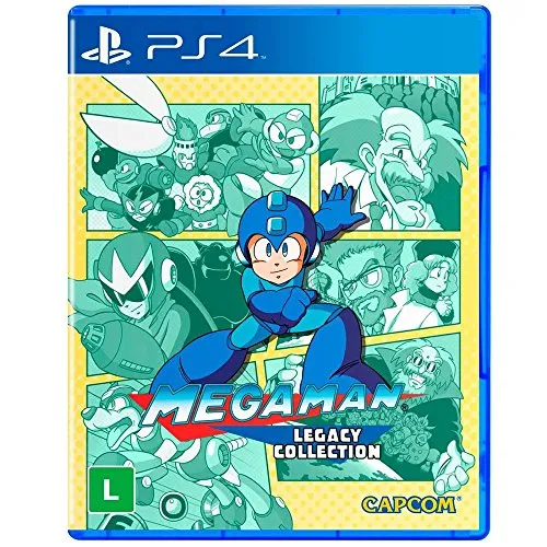 Jogo Mega Man Legacy Collection Ps4