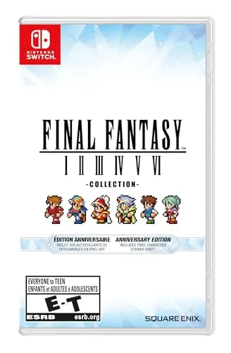 Jogo Final Fantasy I-VI Pixel Remaster Collection - Anniversary Edition - Nintendo Switch
