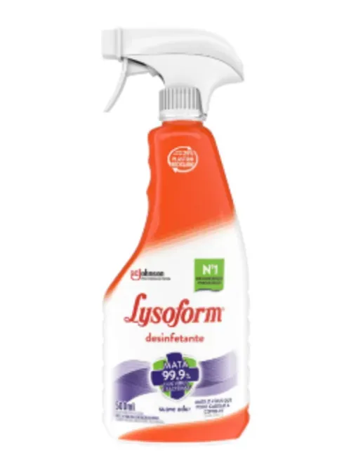 [Regional/Levando 2un +] Desinfetante Lysoform Suave Odor Aparelho 500 ml