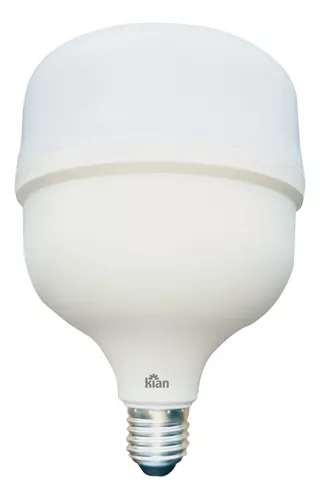[R$1,80 cada] Kit 20 Led Globe Pera Alta Potência 40W Kian Cor da luz Branco-frio 110V/220V
