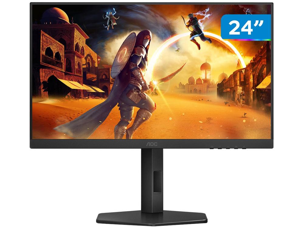 [Magalu] Monitor Gamer AOC 24" Full HD 180Hz Gaming G4 24G4/P HDMI DisplayPort Base Ajustável