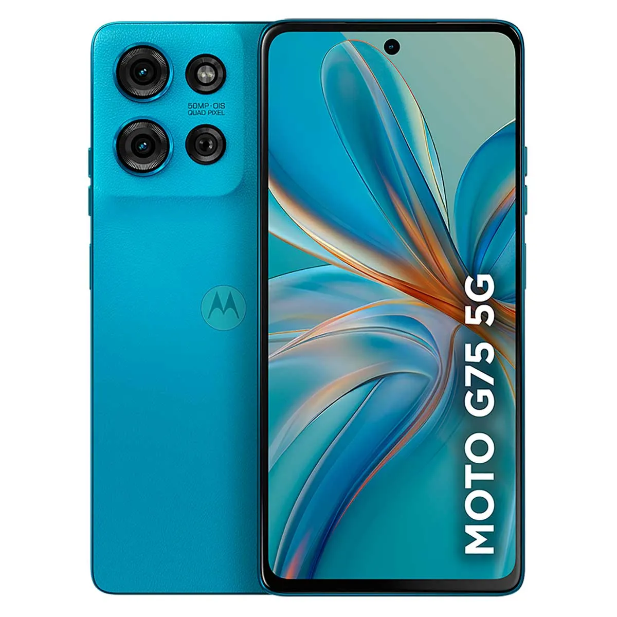 Smartphone Motorola Moto G75 5G Azul 256GB 16GB (8GB RAM+8GB Ram Boost) 50MP Sony Lytia 600 Camera Moto AI UltrarresistÃªncia militar