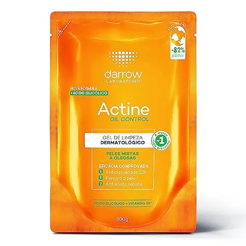 GEL DE LIMPEZA FACIAL DARROW ACTINE OIL CONTROL REFIL 300G