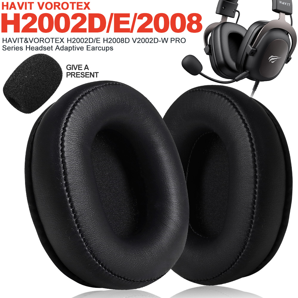 [Com taxa e Modedas R$ 30] Almofadas de fone de ouvido para havit h2002d/e h2008d