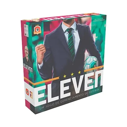 Galápagos, Eleven: Um Jogo de Gerenciamento de Futebol, Jogo de Tabuleiro para Amigos, 1 a 4 jogadores, 90 minutos por partida