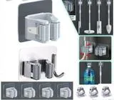 Suporte de Vassouras Organizador Rodos e Vassouras Adesivo