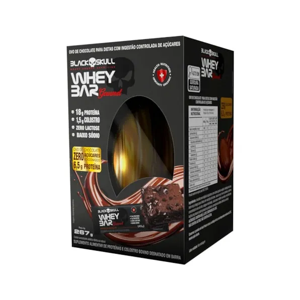 OVO DE PASCOA PROTEIN BROWNIE GOURMET 267G