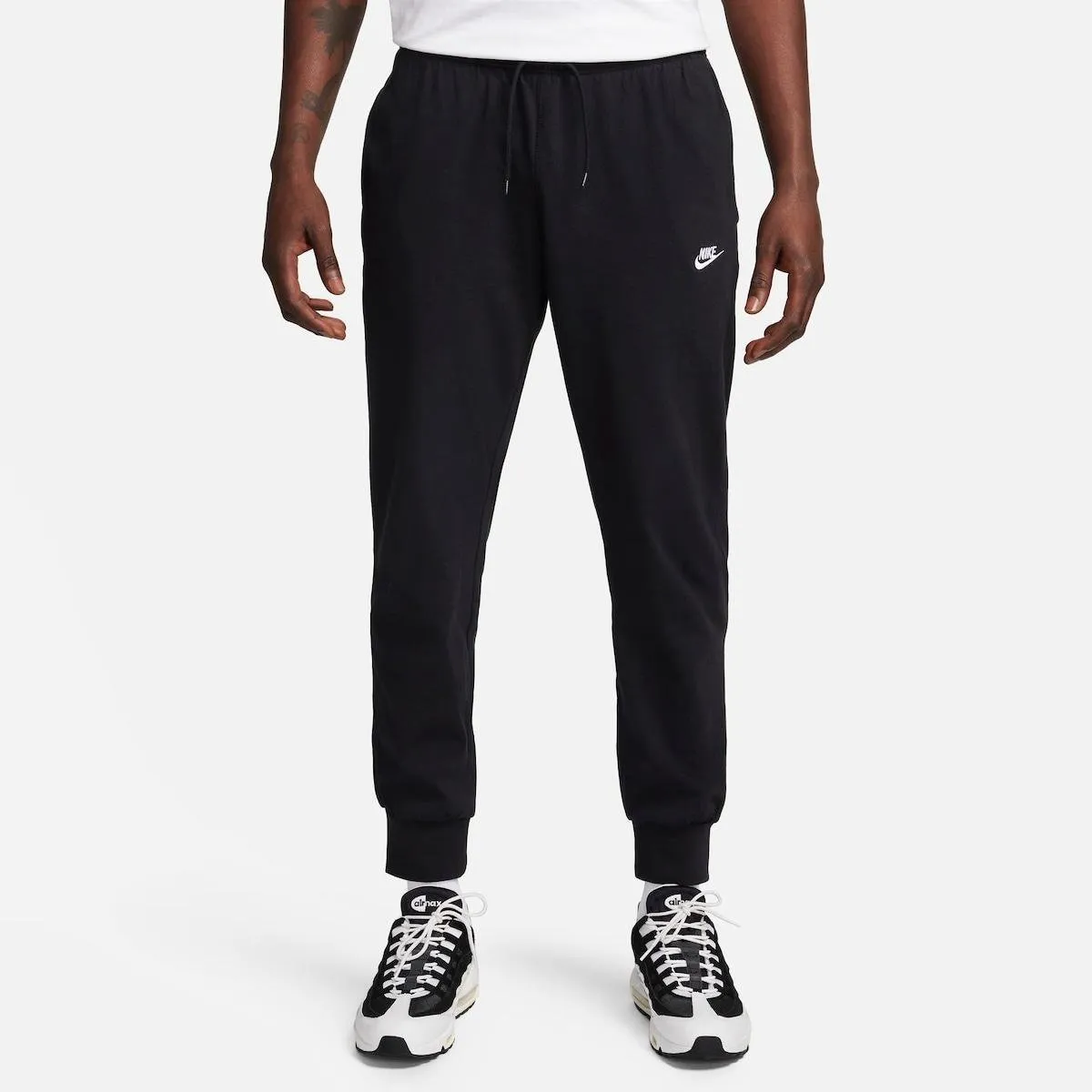 【Tam.: P M G GG GGG】Calça Nike Club Knit Masculina