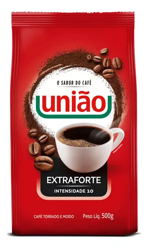 Café União Torrado e Moído Extraforte 500g