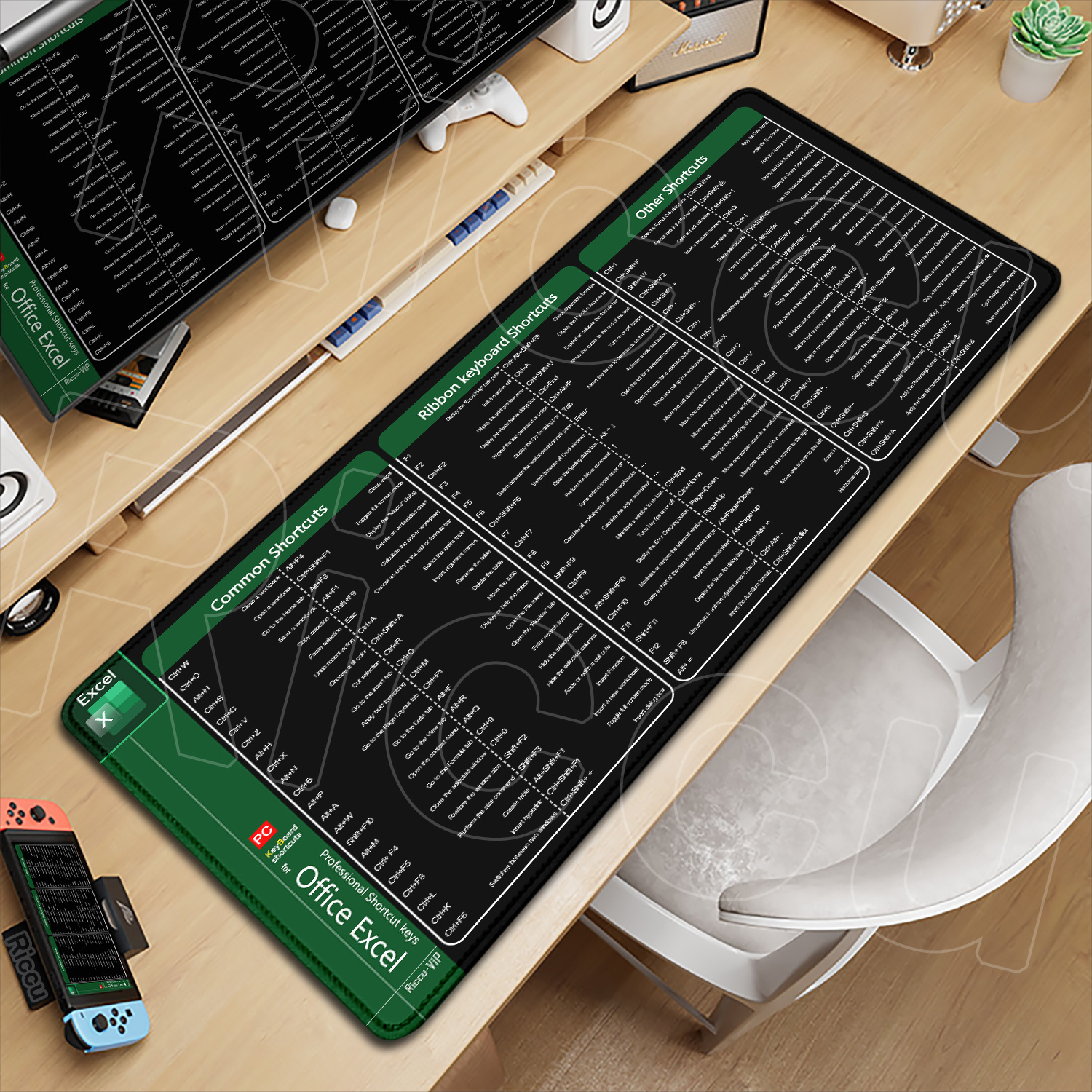 [ Taxa Inclusa | Moedas R$ 58,32] Mousepad Excel 1000X500X2MM