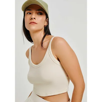 Regata Cropped Hering Em Ribana Feminina