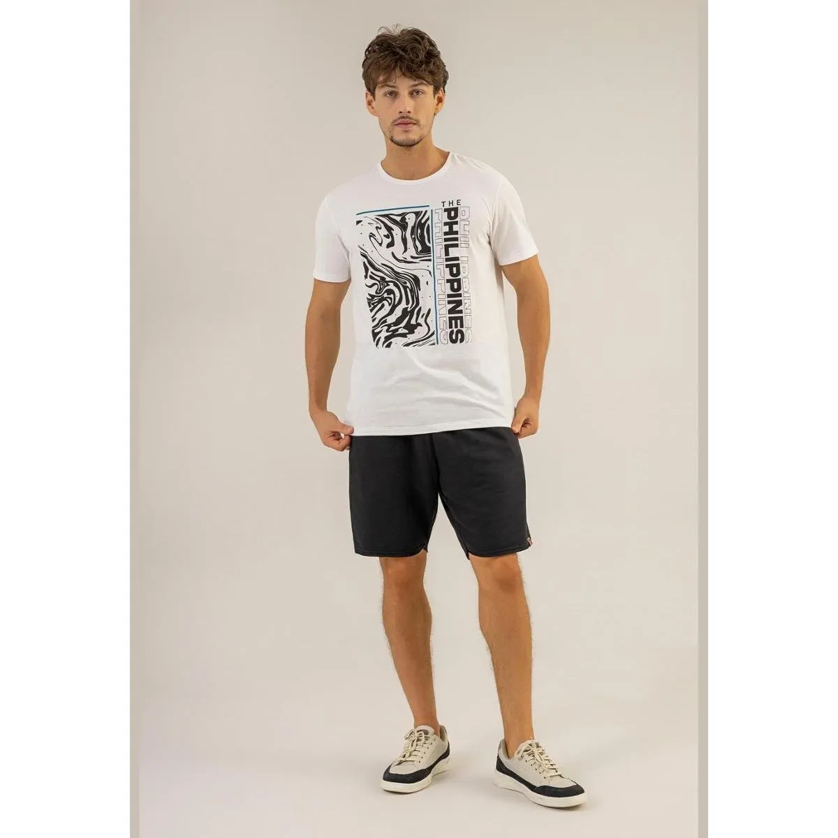 【Tam.: P M G 】Camiseta T-Shirt Masculina de Manga Curta The Philippines