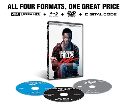 Beverly Hills Cop 4K UHD + Blu-ray + DVD + Digital