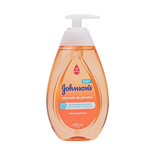 [REC] Sabonete Líquido Glicerina Da Cabeça Aos Pés Johnson's Baby, 400ml