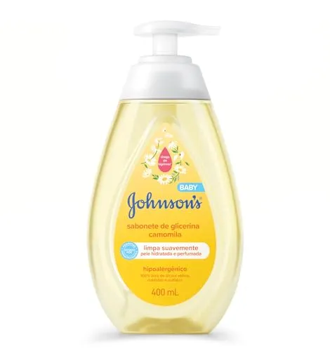[REC] Sabonete Líquido Glicerina Camomila JOHNSON’S® Baby, 400mL