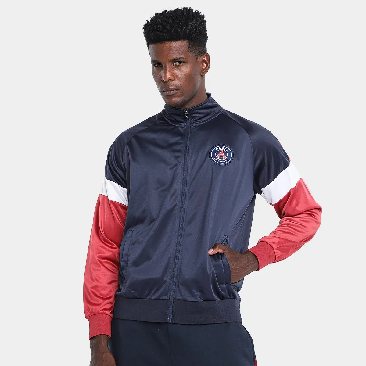 Jaqueta Paris Saint-Germain Helanca Masculina