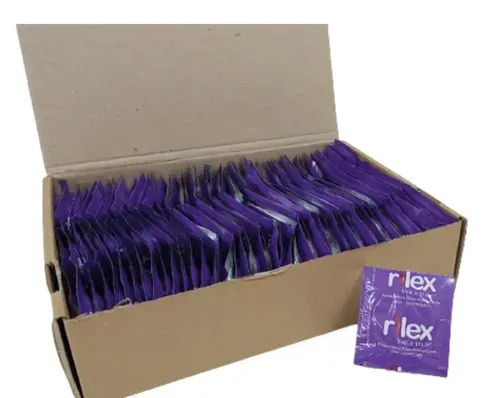 [Cliente Ouro] Camisinha Preservativo Rilex Uva 144 Unidades