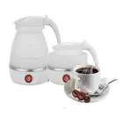 Jarra Chaleira Elétrica De Silicone Dobrável Portátil 600ml