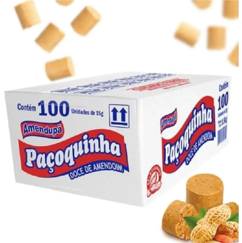 PAÇOCA AMENDUPÃ C/100 ROLHA