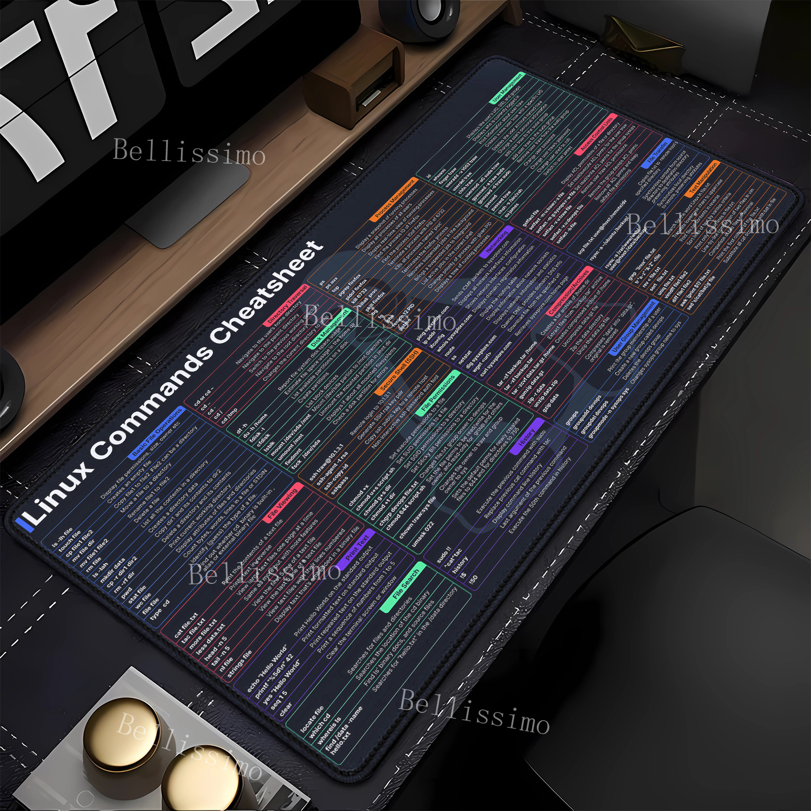 [ Taxa Inclusa | Moedas R$ 48,93] Mousepad Linux 900X400X3MM