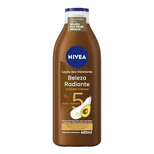 [REC & +por- R$ 12,88] NIVEA Hidratante Desodorante Beleza Radiante Cuidado Intenso 400ml