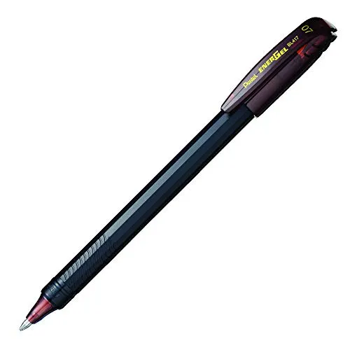 Pentel Caneta Marrom Gel Energel Makkuro 0.7mm BL417-E