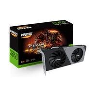 Placa de Vídeo RTX 4060 Inno3D Twin X2 NVIDIA Geforce, 8GB GDDR6, G-Sync, DLSS, Ray Tracing - N40602-08D6-173051N