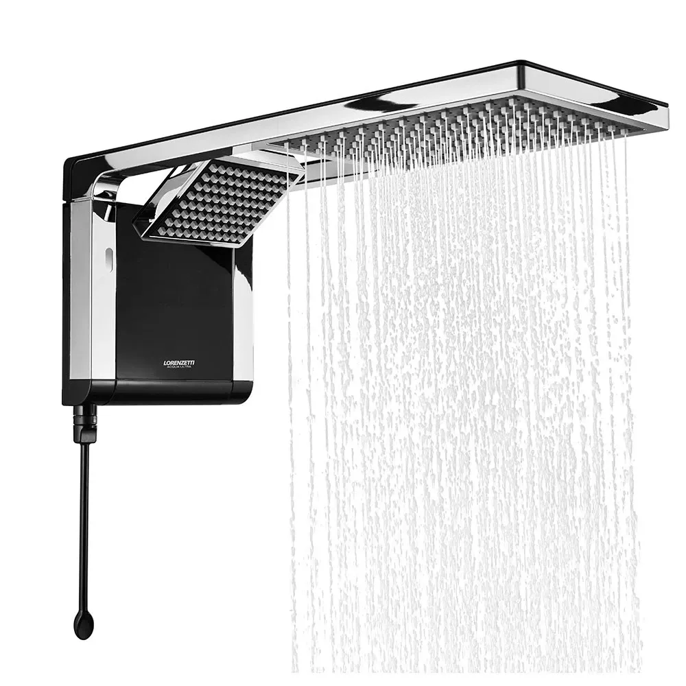Chuveiro Lorenzetti Acqua Duo preto 220v