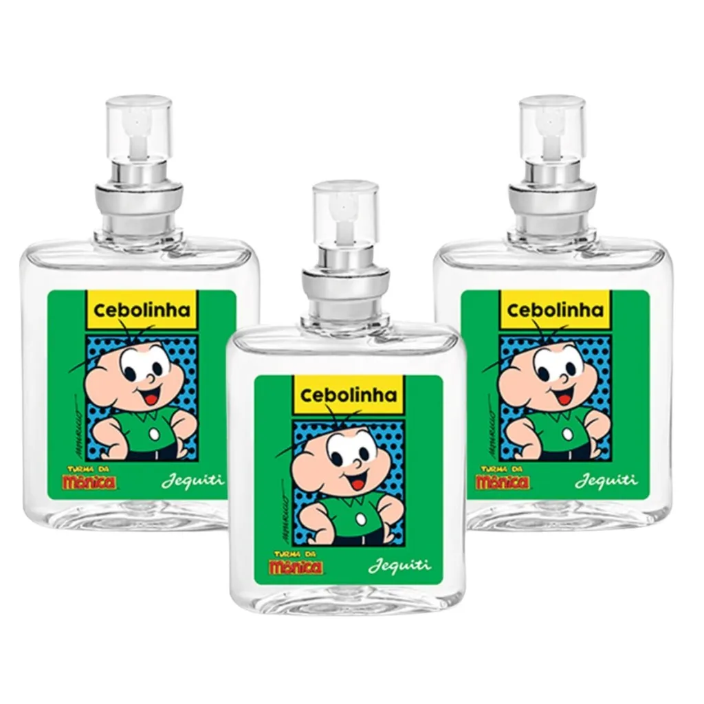 Kit Desodorante Colônia Cebolinha 25ml (3 unidades) - Jequiti