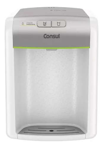 Purificador de água Consul Branco refrigerado com proteção antibactérias CPB34ASVNA 127v/220v