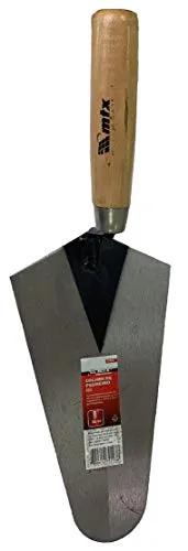 Mtx Colher De Pedreiro Ovais 8 200Mm Cabo De Madeira