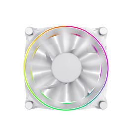 Cooler Fan Gamemax P/ Gabinete Big Bowl ARGB 120x120x25mm - GMX-12-DBB-WT