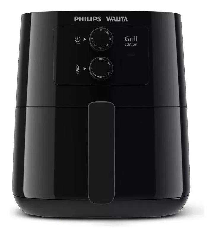 Fritadeira Airfryer Série 3000 Grill Edition Philips Walita Preta 1400W 110V