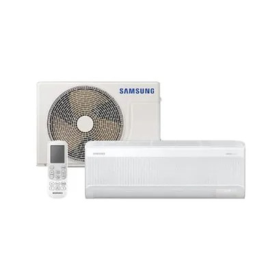 Ar Condicionado Split Hi Wall Samsung PowerVolt AI Inverter 12.000 Btus Frio Bivolt R-32